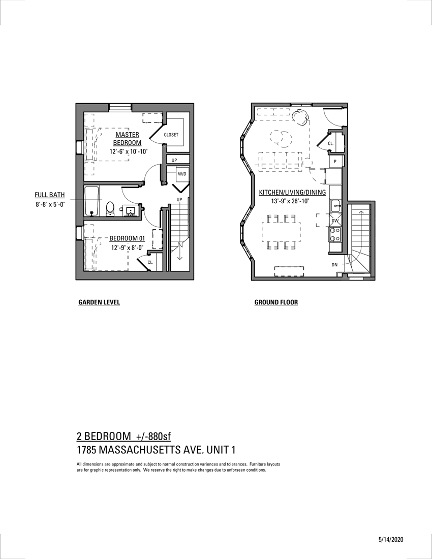 1785 MASSACHUSETTS , UNIT 1